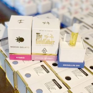 The Goldfather Live Resin Carts