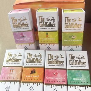 The Goldfather Gen 2 Live Resin Carts